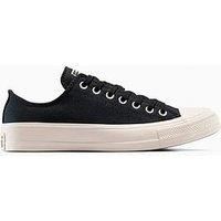 Converse Mens Chuck Taylor All Star Durable Low Top - Black