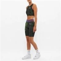 Nike x NikeLab Off White Sports Cropped Vest Top Running Gym 3 in 1 Size Small