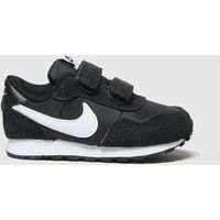 Nike MD Valiant (TDV) Running Shoe, Black/White, 1.5 UK Child