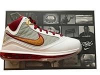 Nike Lebron VII QS MVP Trainers 7 LBJ Mid Sneakers Casual Basketball Size 5.5 UK