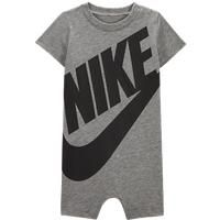 Nike Baby (09M) Futura Romper - Grey - Cotton