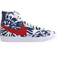 Blazer Mid SE Lace-Up Multicolor Canvas Trainers