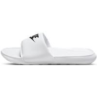 NIKE Women/'s Victori One Slipper, White/Black-White, 2.5 UK