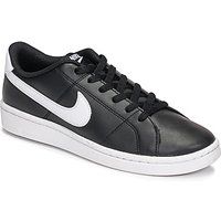 NIKE Women's WMNS Court Royale 2 Tennis Shoe, Black White, 4 UK