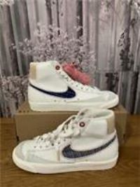 nike blazer mid 77 x denham adults unisex size uk 6 eu 40  US7 CU8054-100