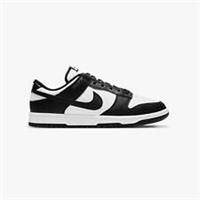 Nike Men/'s Dunk Low Retro Sneaker, White Black White, 8 UK
