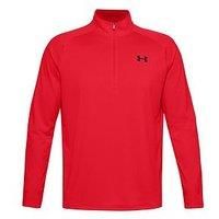 Under Armour Men Tech 2.0 1/2 Zip, Versatile Warm Up Top for Men, Light and Breathable Zip Up Top for Working Out