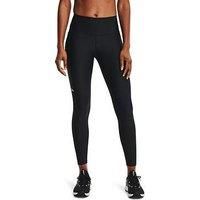 Under Armour HG Armour HiRise Leg, super-light sports leggings for women, comfortable and breathable workout leggings Women, Black / White, XL