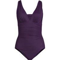 Long Grecian V-neck Slender Swimsuit
