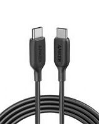 USB C Cable 100W 6ft, Anker Powerline III USB C to USB C Charger Cable 2.0, Type C Charging Cable for MacBook Pro 2020, iPad Pro 2020, iPad Air 4, Galaxy S20 Plus S9 S8, Pixel, Switch, LG V20 (Black)