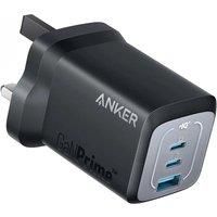 ANKER A2669213 Prime 3-Port GaN Wall Charger, Black