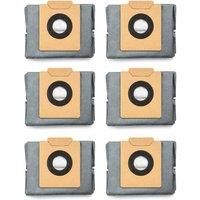 eufy 6-Pack Large Capacity Dust Bags Compatible with X10 Pro Omni Robot Vacuum and X8 Pro with Self-Empty Station