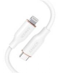 Anker USB C to Lightning Cable for iPhone 12 3ft MFi Certified White Silica Gel