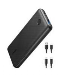 Anker PowerCore Essential 20,000 PD Power Bank, External USB-C Battery with 20,000mAh 20W Power Delivery, Compatible with iPhone 12/12 Pro / 12 Pro Max / 8 / X/XR, Samsung, iPad Pro 2018, and More