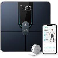 eufy Smart Scale P2 Pro, Digital Bathroom Scale with Wi-Fi Bluetooth, 16 Measurements Including Weight, Heart Rate, Body Fat, BMI, Muscle & Bone Mass, 3D Virtual Body Mode, 50 g/0.1 lb High Accuracy