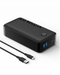 Anker Portable Charger, 347 Power Bank (PowerCore 40K), 40000 mAh Battery with USB-C Charging Port, Compatible with MacBook, iPhone 13 / Pro/Pro Max/Mini, Samsung Galaxy, iPad, AirPods, Black