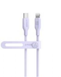 Anker USB-C to Lightning Cable, 541 Cable (Lilac Purple, 3ft), MFi Certified, Bio-Based Fast Charging Cable for iPhone 14 14pro 14pro Max 13 13 Pro 12 11 X XS XR 8 Plus (Charger Not Included) 