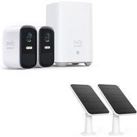 eufyCam S220 (eufyCam 2C Pro) + Solar Panel Charger (2Pack)