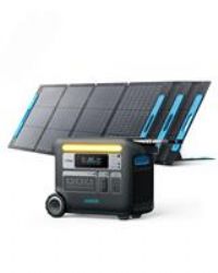 Anker Solar Generator 767 (PowerHouse 2048Wh with 3*200W Solar Panels) Default Title