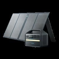 Anker Solar Generator 535 (PowerHouse 512Wh with Solar Panels 100W) Default Title