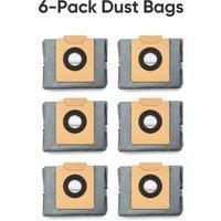 6-Pack Large Capacity Anti-Bacterial and Deodorizing Dust Bags Compatible with X8 Pro with Self-Empty Station