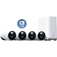 eufy Security eufyCam E330 (Professional) 4-Cam Kit 4K Outdoor Security Camera System, 10CH Wired Wi-Fi NVR with 1TB Hard Drive for 24/7 Recording, Cross-Camera Tracking, No Monthly Fee