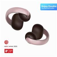 soundcore AeroClip by Anker, Open-Ear Earbuds, Clip-On Headphones, Adaptive Comfort, Clear Calls with 4 Mics and AI, Stable Fit, 12mm Drivers for Crisp Sound, Open-Ring Design
