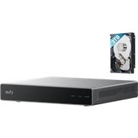 eufy Security Network Video Recorder S4 CCTV Camera System, 8–16 Channels, AI-Powered Video Finder, Pre-Installed 2TB Hard Drive Up to 16TB, 24/7 Recording, Only Works with eufy PoE Cams and Devices