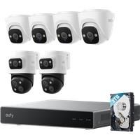 eufy PoE NVR CCTV Security System E41 (4 PoE E41 Add-on Cams) + 2 PoE S4 Add-on Cams + 2 TB HDD