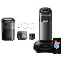 eufy Robot Vacuum Omni S1 Pro + Accessory-Auto Water Refill and Drainage System Black