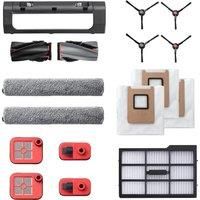 eufy Accessory Bundle for E25/E28 Omni Robot Vacuum, Side Brush, Filter, Roller Brush for RoboVac, Dust Bag, Dirty Water Tank Filter