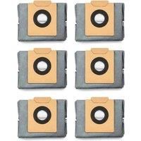 eufy Replacement Dust Bags for Robot Vacuum Omni C20, Detachable, Large Capacity, 6-Pack Included