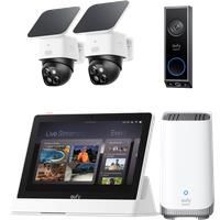 SoloCam S340 (2-Cam Pack) + Video Doorbell E340+ HomeBase S380+Smart Display E10 bundle