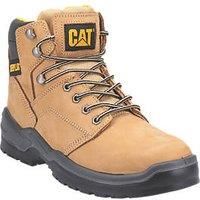 CAT Safety Footwear Mens Striver Boot in Honey - Size 13 UK - Yellow