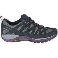 Merrell Women/'s Siren Sport 3 GTX Waterproof Walking Shoe, Black/Blackberry, 4