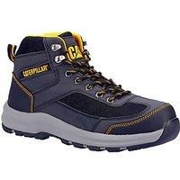 Caterpillar Elmore Mens Grey Safety Hiker Steel Toe/Midsole Work Boots