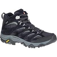 Merrell Men/'s Moab 3 Mid GTX Hiking Shoe, Black/Grey, 9 UK