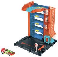 Hot Wheels City Downtown Car Park with 4 Levels Playset and Toy Car
