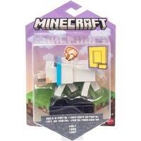Mattel Minecraft Build Wolf Action Figure, 3.25-in, with 1 Build-a-Portal Piece & 1 Accessory, Building Toy Inspired by Video Game, Collectible Gift for Fans & Kids Ages 6 Years & Older£