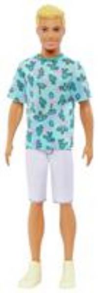 Barbie Ken Fashionista Doll - #211 With Blonde Hair And Cactus Tee