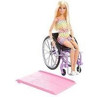 Barbie Fashionista Doll #193 With Wheelchair & Ramp