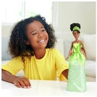 Disney Princess Dolls, New for 2023, Tiana Posable Fashion Doll with Sparkling Clothing and Accessories, Disney Movie Toys, HLW04