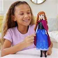 Disney Frozen Toys, Anna Fashion Doll with Signature Clothing and Accessories Inspired, Gifts for Kids, HLW49