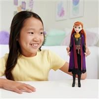 Disney Frozen Toys, Anna Fashion Doll with Signature Clothing and Accessories Inspired 2, Gifts for Kids, HLW50