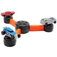 Mattel Games £Hot Wheels Build ‘n Slam Kids Games, Car Game Includes Buildable Hot Wheels Cars, for 1-3 Players, Gift for Kids and Family Game Night, HLX91