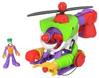 Fisher-Price £Imaginext DC Super Friends Preschool Toy The Joker Robo Copter Robot (10 In Tall) & Helicopter with Figure for Ages 3+ Years, HMV09