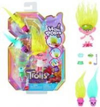 £DreamWorks Trolls Band Together Hair Pops Viva Small Doll with Removable Clothes & 3 Surprise Accessories, HNF11