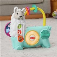 Fisher-Price Linkimals Learning Toy for Babies and Toddlers with Interactive Lights & Music, 123 Activity Llama £UK English Version£