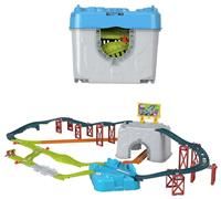 Thomas & Friends Toy Train Tracks Set, Connect & Build Bucket, 34-Piece Expansion Pack for Diecast & Motorized Trains, Age 3+ Years, HNP81