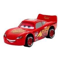 Disney and Pixar Cars Toy Cars & Trucks, Moving Moments Lightning McQueen Vehicle with Moving Eyes & Mouth, HPH64
